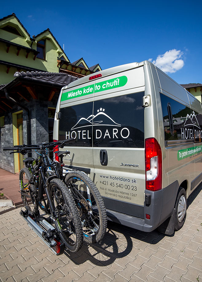 Požičovňa bicyklov v Hotely Daro